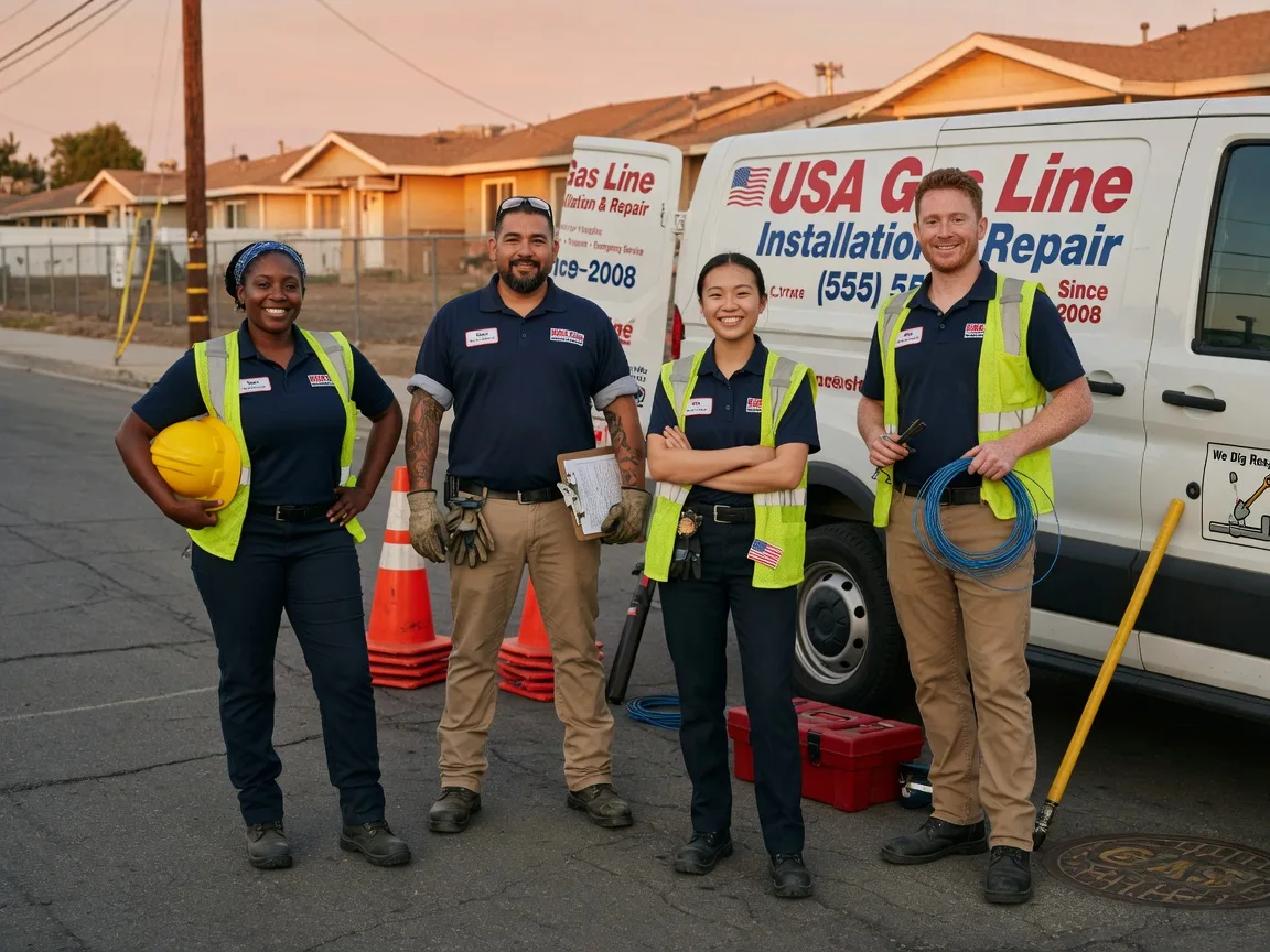 Gas Line Installation company in Ramey, PA